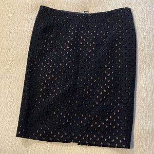 Tom Ford Eyelet Pencil Skirt